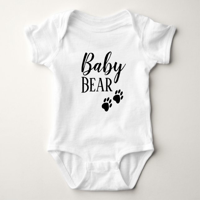 Baby Bear Pregnancy New Baby Ankündigung T - Shirt (Vorderseite)
