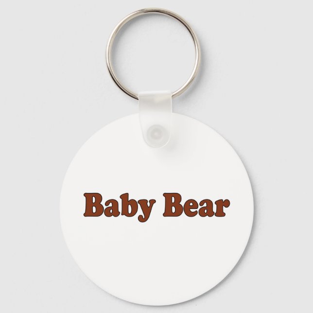 Baby Bear Schlüsselanhänger (Vorderseite)