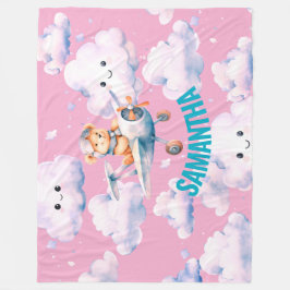 Baby Bear's Skyward Blanket Fleecedecke