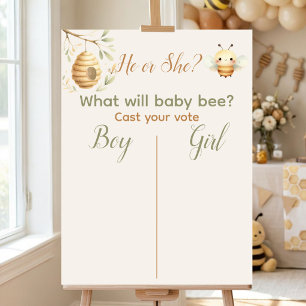 Baby Bee Er oder Sie - Geben Sie Ihre Stimme ab Ju Poster