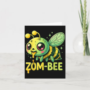 Baby Bee Halloween-Kostüme Gruseliger Zom-Bee Zomb Karte