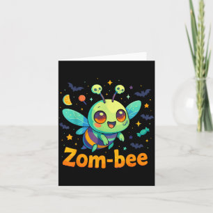 Baby Bee Halloween-Kostüme Gruseliger Zom-Bee Zomb Karte