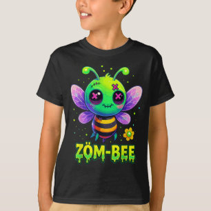 Baby Bee Halloween-Kostüme Gruseliger Zom-Bee Zomb T-Shirt