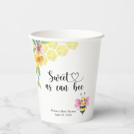 Baby Bee - sweet as can bee Pappbecher