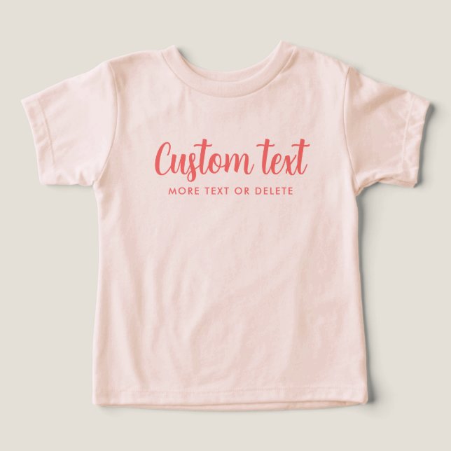 Baby Bella Canvas Tri-blend Template Peach Color (Design Recto)