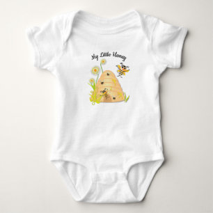 Baby-Bienen-Bienenstockbabybodysuit Baby Strampler