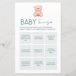 Baby Bingo | Baby Boy Showspiele