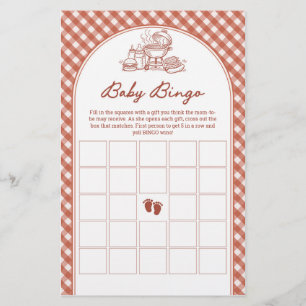 Baby Bingo Baby Q BBQ Paare Baby Shower Spiel