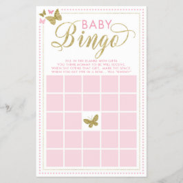 Baby Bingo, Butterfly Baby Showspiel Flyer