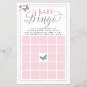 Baby Bingo, Butterfly Baby Showspiel Flyer