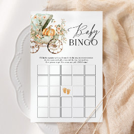 Baby Bingo Fall Little Pumpkin Baby Shower Game