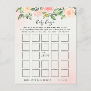 Baby Bingo Floral Baby Shooting Game