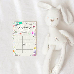 Baby Bingo Game Multicolor Baby Showaktivität