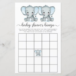 Baby Bingo Twin Boys Elephant Showspiel
