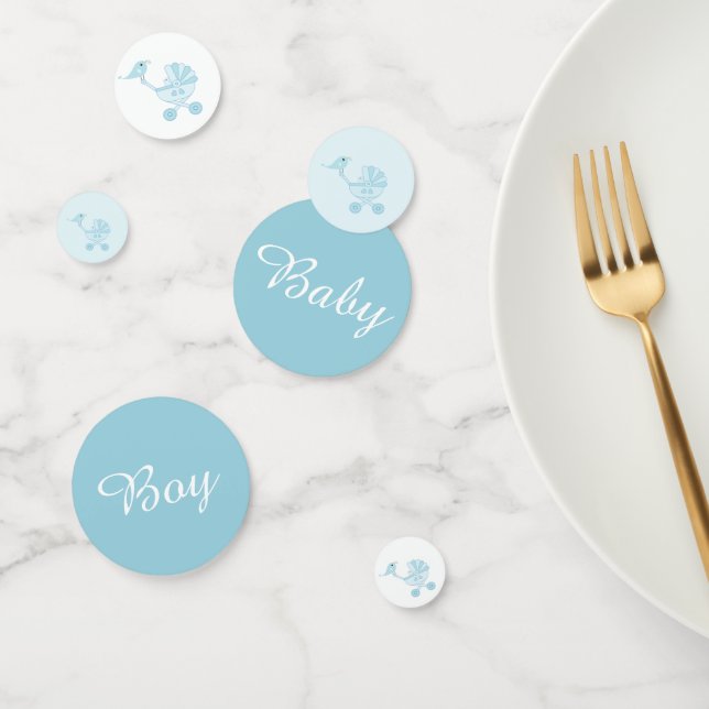 Baby Bird Baby Boy Table Confetti Konfetti (Gruppe)
