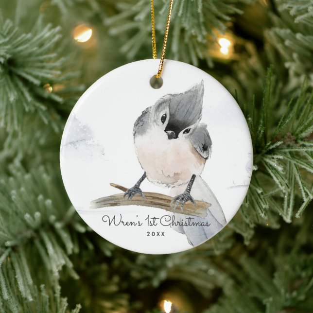 Baby Bird | Ornement de Noël personnalisé (Arbre)