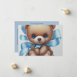 Baby Birth Announcement Card | 3 Fotos hinzufügen Ankündigung