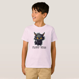 Baby Black Cat Design - Kids' Basic T - Shirt