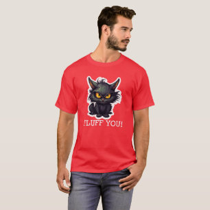 Baby Black Cat Design - T-Shirt foncé de base
