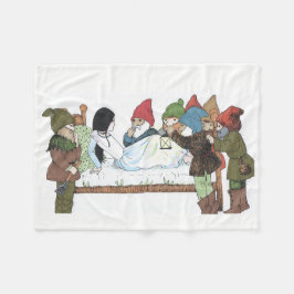 Baby Blanket Storybook Fairytale Fleecedecke