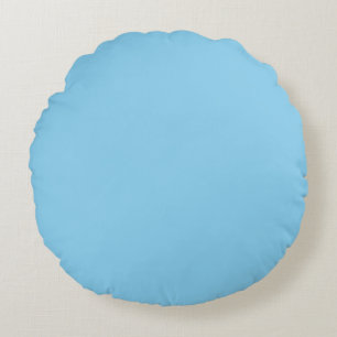 Baby Blau Rundes Kissen