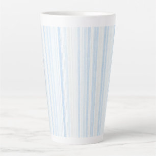 Baby Blau Weiß Streifen Milchtasse