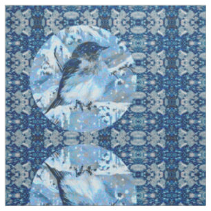 Baby Blue Bird Stoff