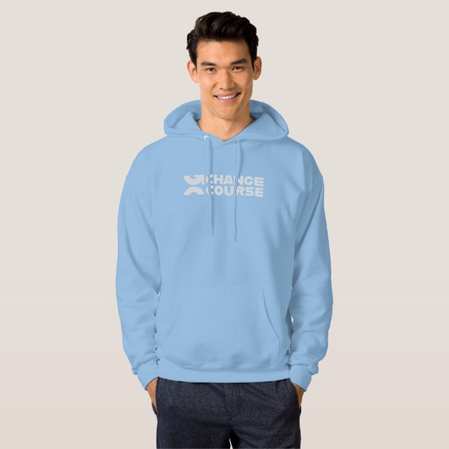Baby Blue Change Course Hoodie (Vorne ganz)