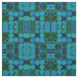 Baby Blue Circles 369 Abstrakte Fabric Stoff