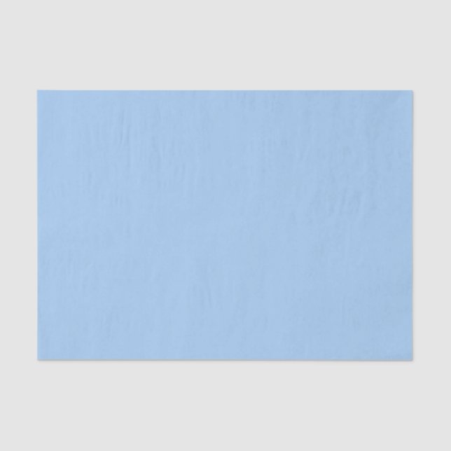 Baby Blue Color Seidenpapier (Vorderseite)