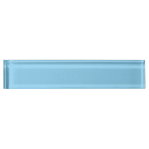 Baby Blue Desk Namensplakette