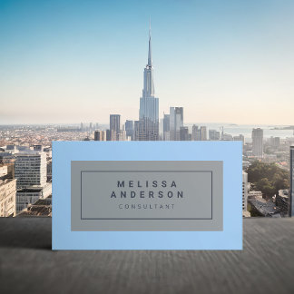 Baby Blue Eyes Business Card Visitenkarte