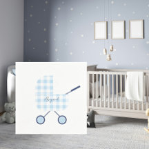 Baby Blue Gingham Baby Shower