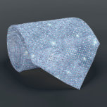 Baby Blue Glitzer Krawatte<br><div class="desc">Eine Krawatte mit Imitaten Baby Blue Glitzer.</div>