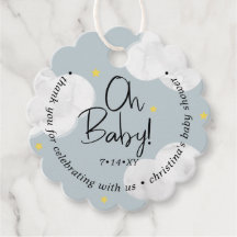 Baby Blue Gray Clouds Oh Baby Danke