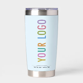 Baby Blue Insulbler Custom Logo-Marke Thermobecher