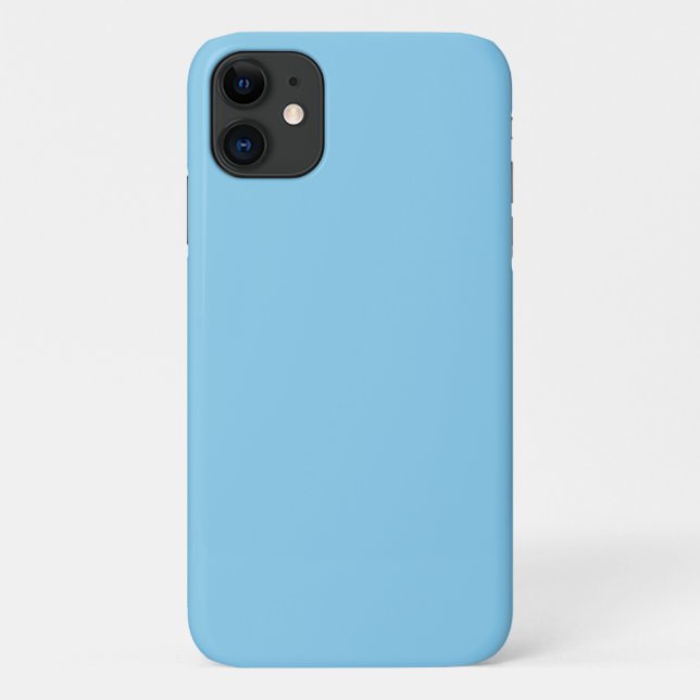 Baby Blue iPhone 11 Fall Case-Mate iPhone Hülle (Rückseite)