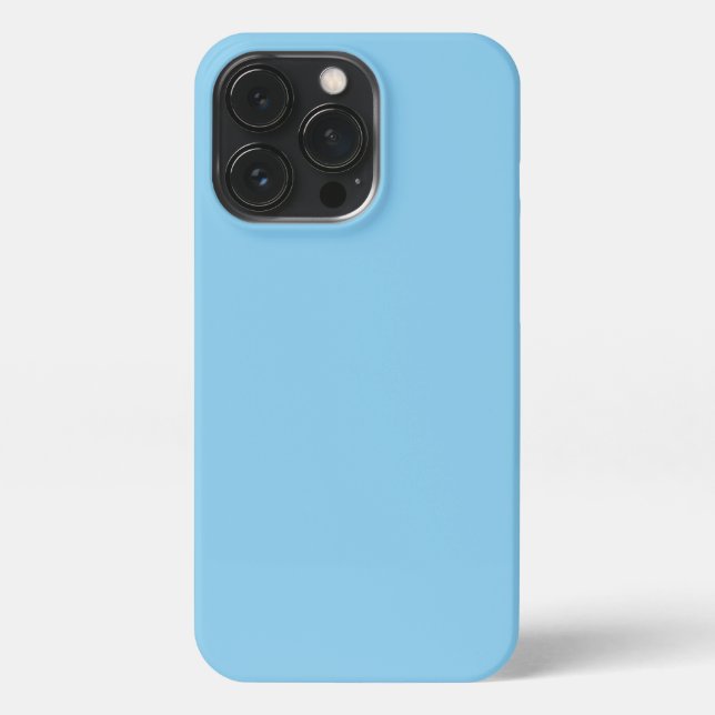 Baby Blue iPhone 13 Pro Hülle (Rückseite)
