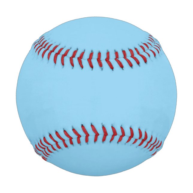 Baby Blue, Light Blue, solid, schlicht Blue, Baseball (Vorderseite)
