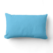 Baby Blue Lumbar Pillow 13" x 21"