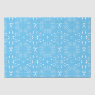 Baby Blue Nähen Seidenpapier