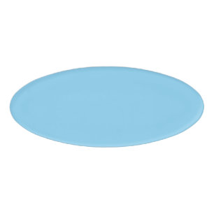 Baby Blue Oval Namenschild