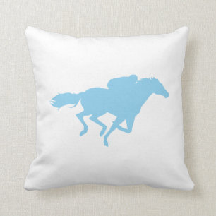 Baby Blue Racing Kissen