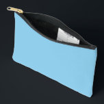 Baby Blue Sky Solid Color Zubehörtasche<br><div class="desc">Accessoire Storage Hand Bag Small Purse Druckschnitt Stil und lässiges lustiges Mode-Accessoire gedruckt mit Baby Blue Sky Solid Color Grafik Design Illustration und ausgewählten Produkte Sammlung von TheFabricSeal Print on Demand Shop unter Zazzle.com #ZazzleMade https://www.zazzle.com/store/thefabricseal TheFabricSeal ©️ Original. Babyblau ist ein hellerer blauer Farbton und ein bisschen weiß. Es ist...</div>
