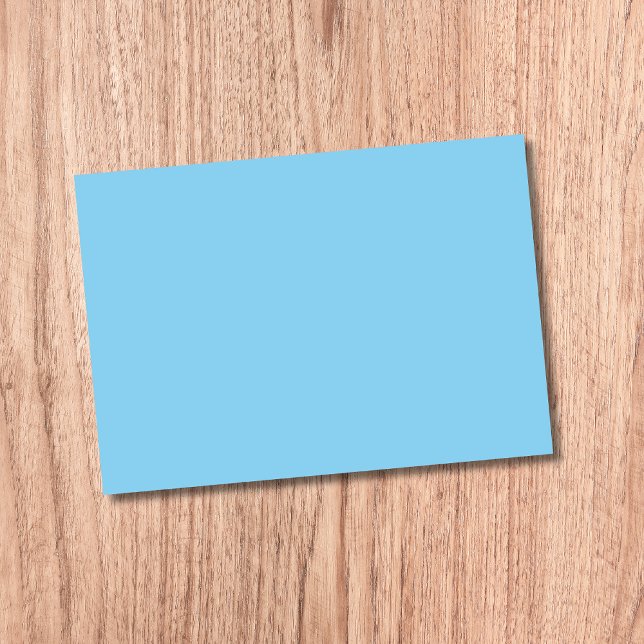 Baby Blue Solid Color | Classic | elegant Post-it Klebezettel (Von Creator hochgeladen)