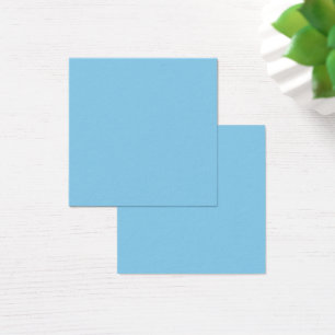 Baby Blue Square Visitenkarte