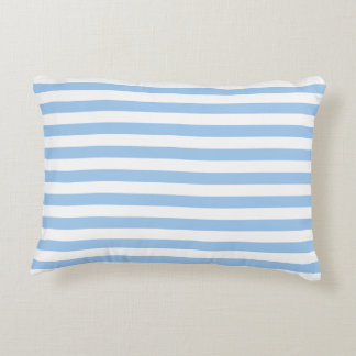 Baby Blue Stripes Dekokissen