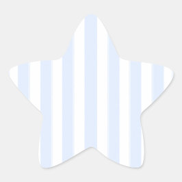 baby blue stripes  Stern-Aufkleber