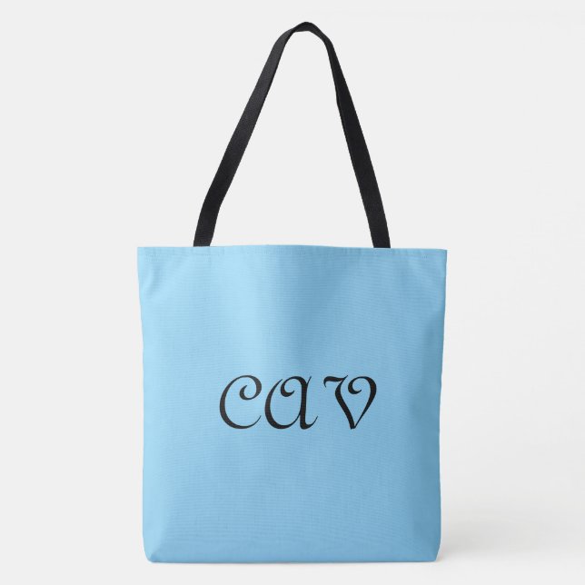 Baby Blue Tasche (Vorderseite)