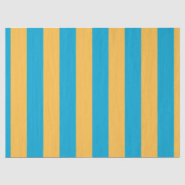 Baby Blue und Yellow Seidenpapier